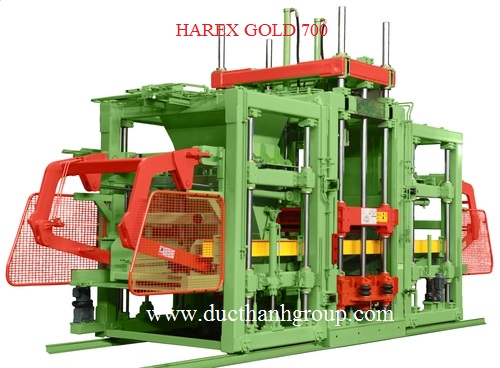 Dây chuyền sản xuất gạch không nung Hàn Quốc - Harex Gold 700